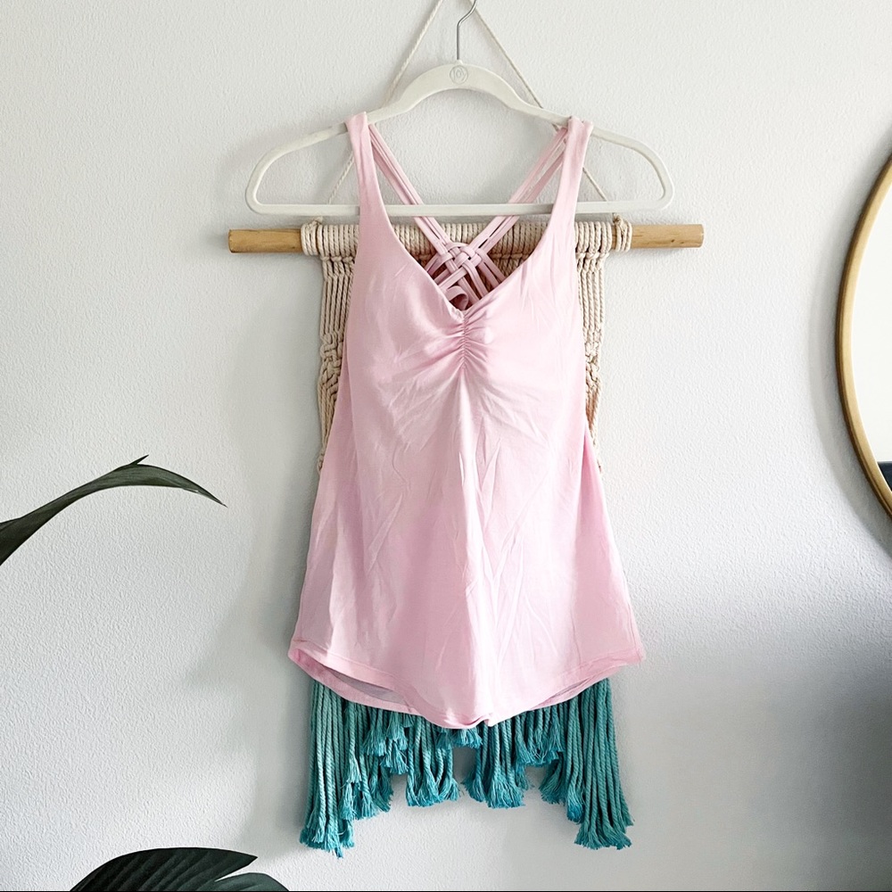 Lululemon | Light Pink Bra Tank | 2 🌸